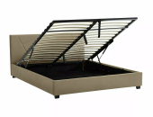 Кровать Signal COLUMBIA Velvet 140x200 бежевый, Bluvel 28