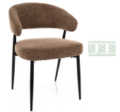 Стул Signal Lucio Noelle 45, капучино/черный матовый