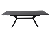 Керамический стол Signal IMPERIA черный мраморный/черный 90х160/220