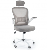 Кресло  компьютерное Signal Q-639 серый/белый