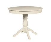 Стол Мебель-класс ГЕЛИОС круглый 90х90/128 крем