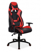 Кресло офисное Signal SUPRA черный/красный