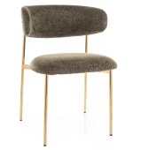 Стул Signal ELTON Raven 78 оливка/золотой