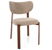 Мягкий cтул Signal RIN D бежевый/орех TAP. 253 