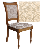 Стул Мебель-класс НИКА орех/Барокко2/4 категория