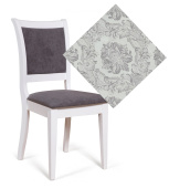 Стул Мебель-класс ГАРМОНИЯ белый/Bristol 03/4 категория