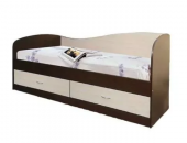 Кровать Мебель-класс ЛАГУНА-2 90х200 Венге-Дуб Шамони 