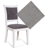 Стул Мебель-класс ГАРМОНИЯ белый/Onyx 13/3 категория