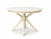 Стол обеденный Мебель-класс ГЕРМЕС 100х100/130 крем