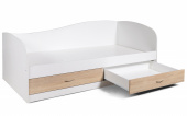  Кровать Мебель-класс ЛАГУНА-2 90х200 белый/дуб сонома