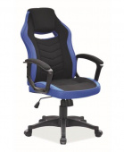 Кресло компьютерное Signal CAMARO черный/синий