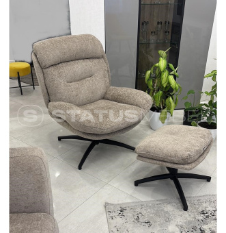 Кресло мягкое Kiwi Ткань Бежевый