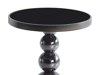 Стол журнальный Signal RIMA черный 50х50хh56