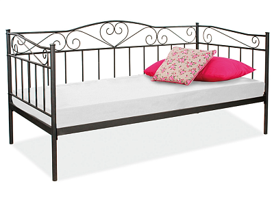 Кровать Signal BIRMA 90x200 черный
