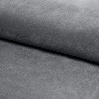 Кровать двуспальная Signal LIGURIA Velvet 160 серый    