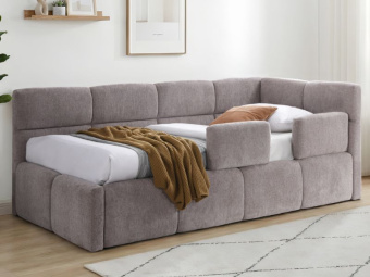 Кровать с подъемником Signal EMMA Raven 91 пудровый 90х200