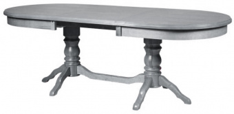 Стол обеденный Мебель-класс ЗЕВС раскладной 90х160/220 серый