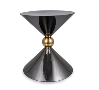 Столик журнальный Signal MIRA черный 50х50хh56