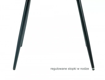 Стул кухонный Signal RICK Velvet Bluvel 14 серый/черный