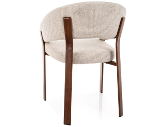 Стул Signal NAGOJA D светло бежевый/орех TAP. 255 