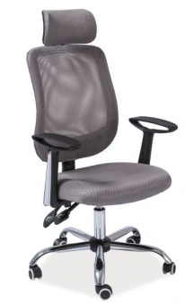 Кресло офисное Signal Q-118 серый