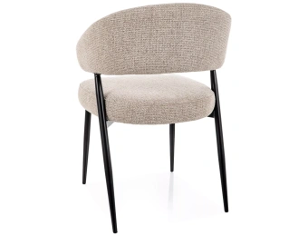 Стул Signal Lucio Noelle 30, бежевый/черный матовый