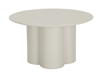 Столик журнальный Signal ROSALIA 80x80x45 светло серый