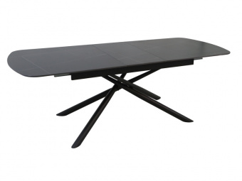 Стол обеденный Signal VECTOR Ceramic 90х180/220 черный