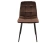 Стул Signal MILA Velvet Matt 48 коричневый/черный матовый  