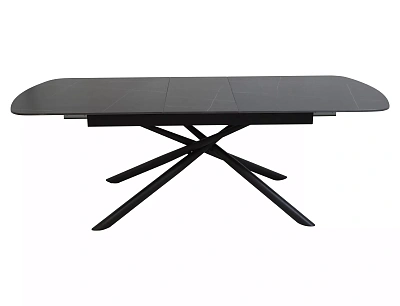 Стол обеденный Signal VECTOR Ceramic 90х180/220 черный