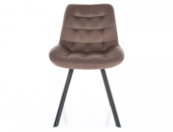 Стул поворотный Signal MONTI Velvet Bluvel 38 капучино/черный