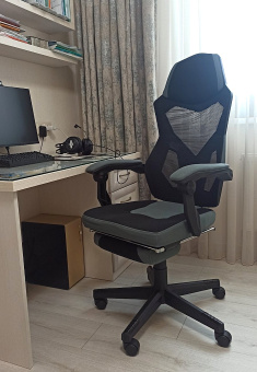 Кресло офисное Signal Q-939 черный/серый