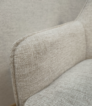 Стул поворотный Signal NOTTI Brego 31 бежевый/черный