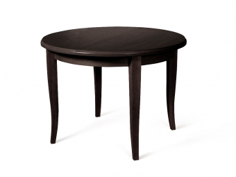 Стол обеденный круглый Мебель-класс ФИДЕС 105х105/135 Dark Oak 