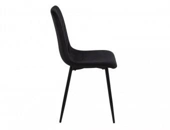 Стул Signal DAREN Velvet Bluvel 19 черный/черный