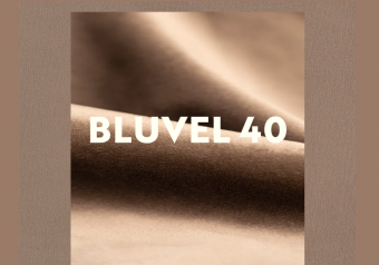 Мягкий стул Signal MARLO Bluvel 40 темный беж/черный матовый
