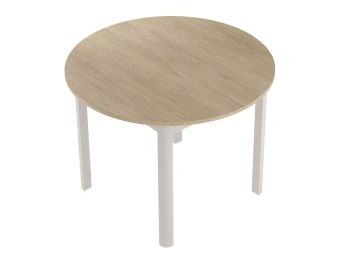 Стол обеденный Signal DANTE дуб кремона/кашемир 102x102/142