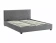 Кровать Signal COLUMBIA Velvet 140x200 серыйй, Bluvel 14
