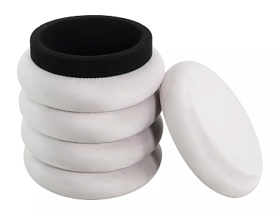 Пуф Signal CALVI 40x40 Velvet светлый беж