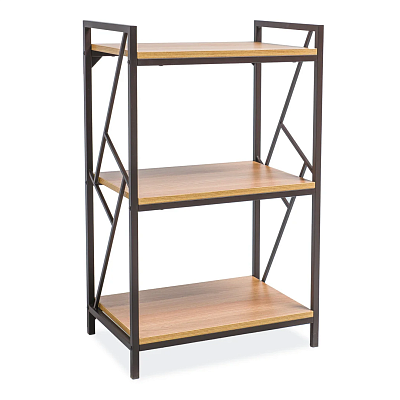 Стеллаж Signal TABLO R3 99x60x40 дуб/т. коричневый