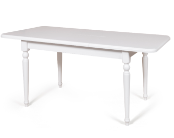 Стол обеденный Мебель-класс ДИОНИС-01 белый 80х120/160