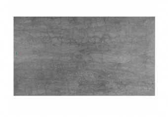Стол Signal SALVADORE Ceramic 90х160/240 серый мрамор/черный матовый