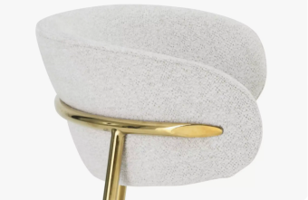 Стул Signal ELTON Raven 22 светлый беж/золотой 