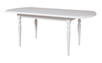 Стол обеденный Мебель-класс АПОЛЛОН-01 95х152/192 белый