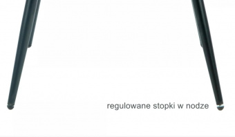 Стул кухонный Signal RICK Velvet Bluvel 19 черный/черный