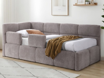 Кровать с подъемником Signal EMMA Raven 91 пудровый 90х200