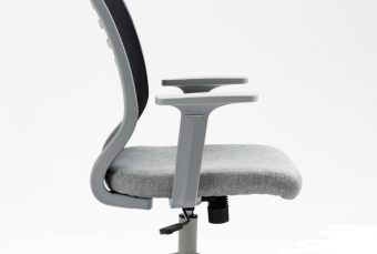Кресло компьютерное Signal Q-320 серый/белый