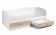 Кровать Мебель-класс ЛАГУНА-2 90х200 белый/дуб сонома