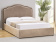 Кровать с подъемным механизмом Signal FLORENCJA Velvet 160х200 темный беж 