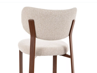 Стул Signal RIN D светло бежевый/орех TAP. 255 